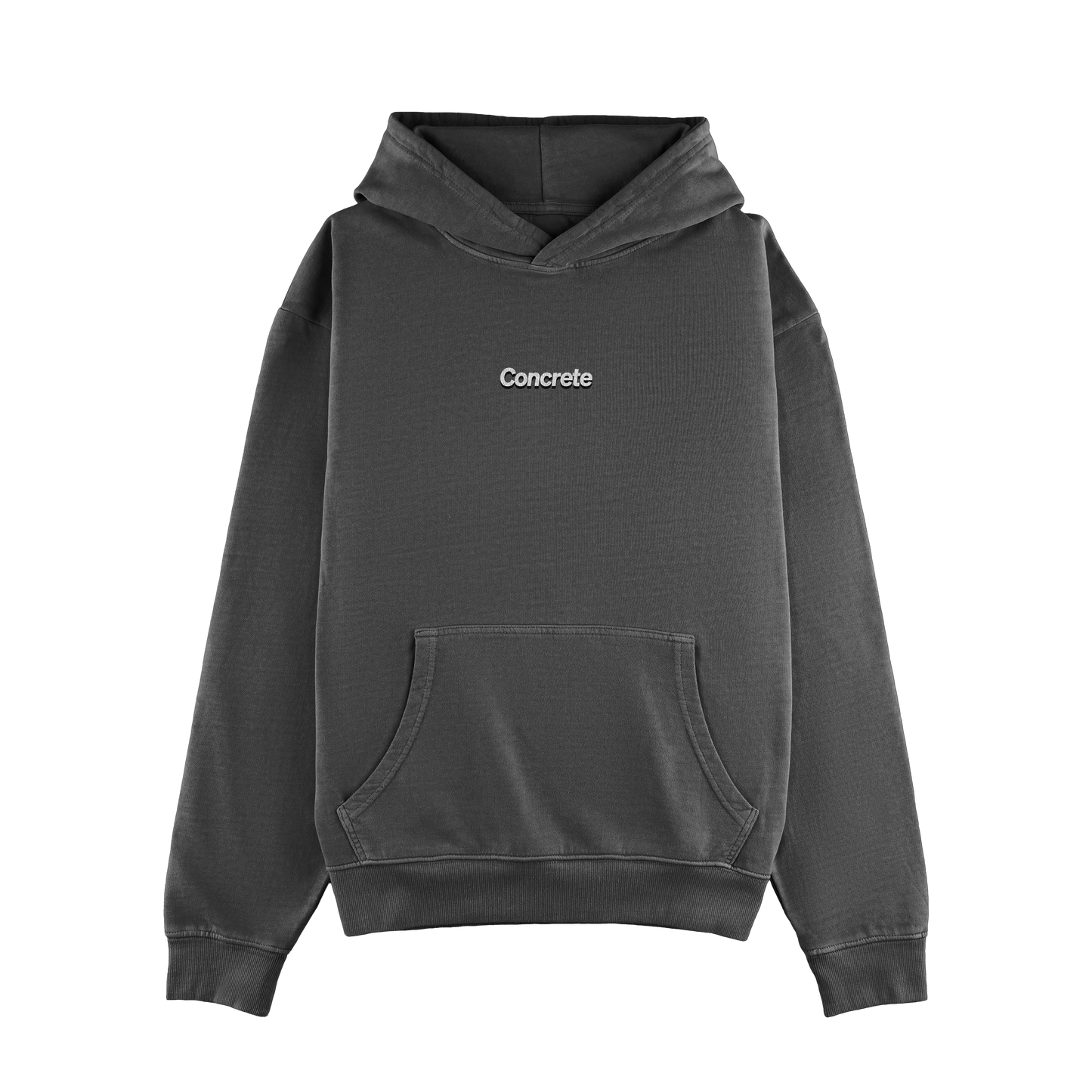 Concrete Hoodie – Dark Grey